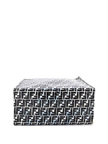 Fendi Shopper Tote Joshua Vides Zucca Coated Canvas Large (view 2)