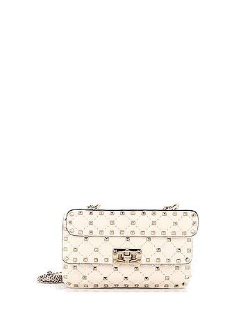 Valentino Garavani Rockstud Spike Flap Bag Quilted Leather Small (view 1)