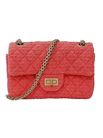 Chanel CHANEL Chain Shoulder Bag 2.55 (Tweed Pink) for Women (view 1)
