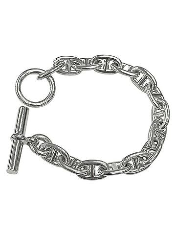 Hermès HERMES Chaine d'Ancre MM Bracelet, SV925, Bangle, Men's &amp; Women's (view 2)