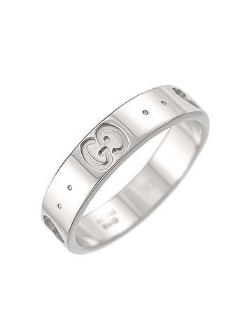 Gucci Gucci Icon Amor #10 Ring, 18K WG (White Gold 750) (view 1)