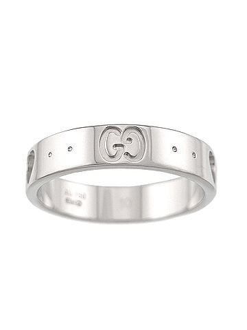 Gucci Gucci Icon Amor #10 Ring, 18K WG (White Gold 750) (view 2)