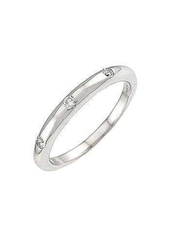Bvlgari Bvlgari Bulgari Fedi Ring, 3 Diamonds, Platinum Ring (view 1)