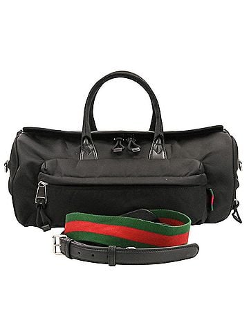 Gucci GUCCI Sherry Line Nylon 2-Way Boston Bag 800185 Black (Men's &amp; Women's) (view 1)