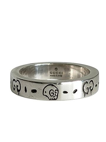 Gucci GUCCI 925 Ghost Skull Ring, Silver, Men's and Women's Accessory (view 1)