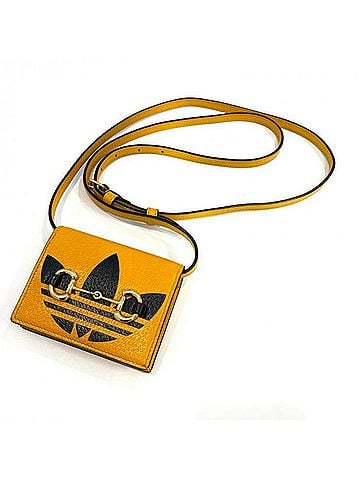 Gucci GUCCI × adidas Collaboration Horsebit Mini Shoulder Wallet (Gucci) (view 2)