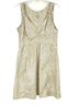 Athleta Floral Tan White Casual Dress Size 4 (petite) - photo 1
