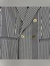 MICHAEL Michael Kors Stripes Blue White Blazer Size 8 - photo 4