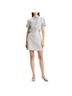Theory Solid Gray Cocktail Dress Size 6 - photo 1