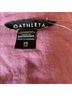 Athleta 100% Linen Solid Burgundy Button-Down Shirt Size XS - photo 3