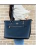 Coach 100% Leather Black Leather Tote One size - photo 3