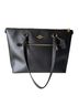 Coach 100% Leather Black Leather Tote One size - photo 1