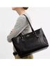 Coach 100% Leather Black Leather Tote One size - photo 5