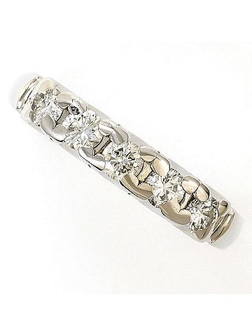 Unbranded PT900 Platinum Ring with 0.40ct Diamond, Total Weight 4.2g, Jewelry (view 1)