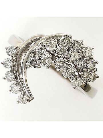 Unbranded PT900 Platinum Ring with 0.50ct Diamond, Total Weight 4.0g, Jewelry (view 1)