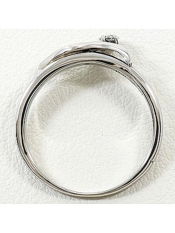 Unbranded PT850 Platinum Ring with Diamond (carat weight not stamped), Total Weight 3.3g, Jewelry (view 2)