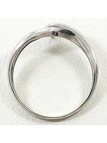 Unbranded PT900 Platinum Ring with 0.09ct Diamond, Total Weight 2.1g, Jewelry (view 2)