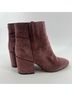 Sam Edelman Floral Purple Ankle Boots Size 8 1/2 - photo 8