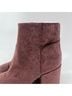 Sam Edelman Floral Purple Ankle Boots Size 8 1/2 - photo 5