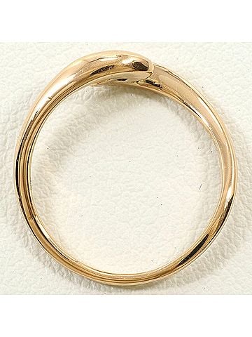Unbranded 18K (18-karat gold) Pink Gold Ring with 0.10ct Diamond, Total Weight 1.7g, Jewelry (view 2)