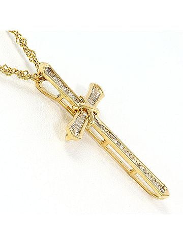 Unbranded 18K (18-karat) Yellow Gold Necklace with Brown Diamond (0.40ct), Card Holder, Total Weight 3.4g, 39cm, Jewelry (view 2)