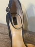 G.I.L.I. Blue Gold Heels Size 9 - photo 9