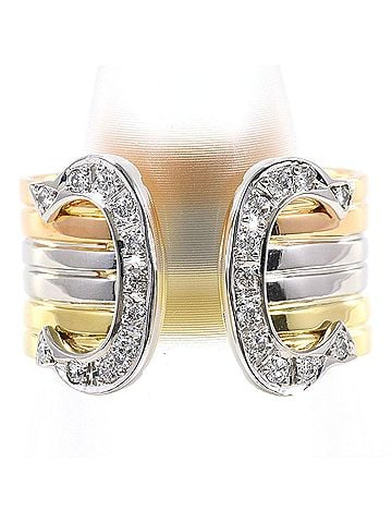 Unbranded PT900 Platinum 18K YG Yellow Gold Ring, 1 Diamond 0.20ct, Total Weight 8.8g, Jewelry (view 1)