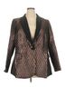 ELOQUII 100% Polyester Brown Eloquii Blazer Size 20 - photo 1