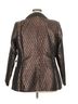 ELOQUII 100% Polyester Brown Eloquii Blazer Size 20 - photo 2