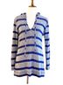 La Blanca Stripes Blue Swimsuit Cover Up Size S - photo 1