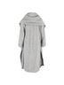 Max Mara 100% Wool Gray Max Mara Long Open Coat in Grey Wool Size 4 - photo 3