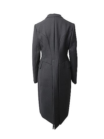 Tom Ford Tom Ford Coat Dress in Grey Wool (view 2)