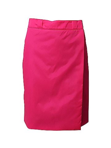 Prada Prada Midi Skirt in Pink Nylon (view 1)