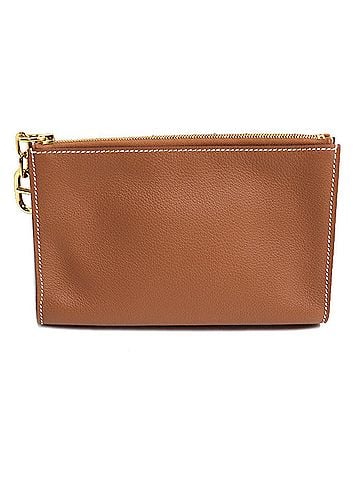 Hermès HERMES Zip Ango PM Pouch, Gold, H084321CC37, Men's/Women's, K stamp (2025) (view 1)