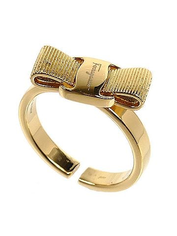 Salvatore Ferragamo Salvatore Ferragamo Brass Vara Ring (760545 998983, 3.5g, Women's) (view 1)