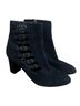 David Tate Black Ankle Boots Size 8 - photo 1