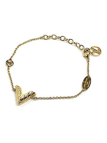 Louis Vuitton LOUIS VUITTON Louis Vuitton GP Bracelet Essential V M64269 16-19cm Women's (view 1)