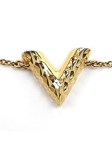 Louis Vuitton LOUIS VUITTON Louis Vuitton GP Bracelet Essential V M64269 16-19cm Women's (view 2)