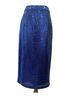 Reiss 100% Polyester 88% Polyester 12% Elastane Blue Formal Skirt Size 8 - photo 2
