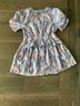 LoveShackFancy 100% Cotton Floral Blue Cocktail Dress Size XL - photo 4