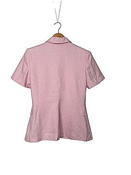 Abercrombie & Fitch Short-Sleeve Premium Linen Blazer Blazer (view 2)