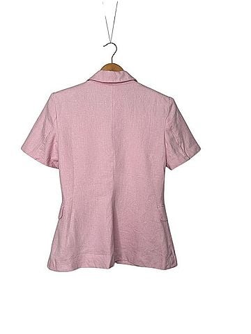Abercrombie & Fitch Short-Sleeve Premium Linen Blazer Blazer (view 2)