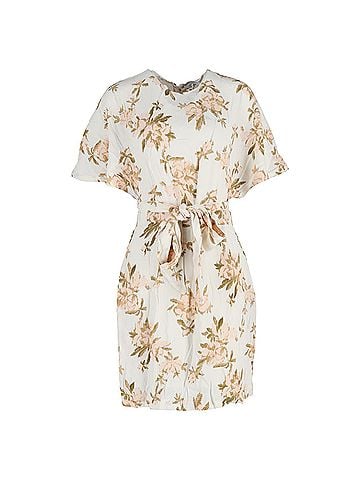 Ganni Ganni St. Pierre Printed Mini Dress in Multicolor Viscose (view 1)