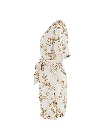 Ganni Ganni St. Pierre Printed Mini Dress in Multicolor Viscose (view 2)