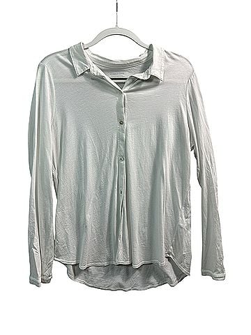 Eileen Fisher Long Sleeve Button-Down Shirt (view 2)