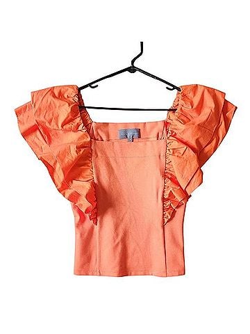 Anthropologie Sundays In Brooklyn Ruffle Top Tank Top (view 1)