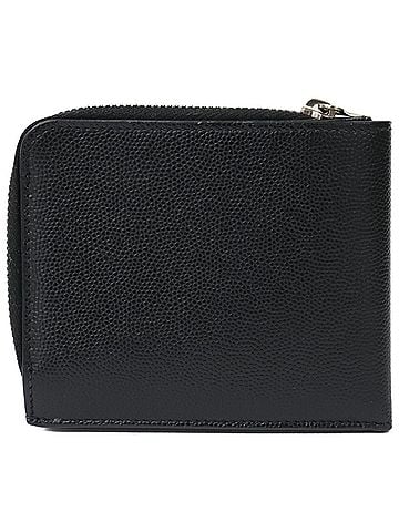 Yves Saint Laurent Yves Saint Laurent SAINT LAURENT PARIS East West Wallet, Bi-fold Wallet (with coin purse), Black, Men's (view 2)