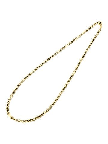 Chanel CHANEL 1982 Coco Mark Chain Necklace, Yellow Gold, Women's (view 2)