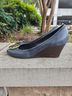 Tory Burch Black Wedges Size 11 - photo 4