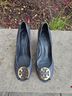 Tory Burch Black Wedges Size 11 - photo 10